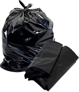 O saco de lixo é uma embalagem resistente e prática, feita de materiais como PEBD, ideal para o descarte seguro de resíduos, garantindo higiene e praticidade.